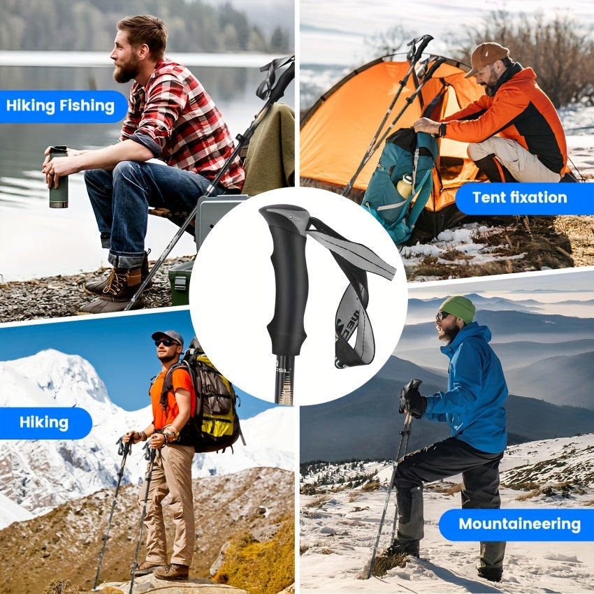 Aluminum Trekking Poles for Hiking-3