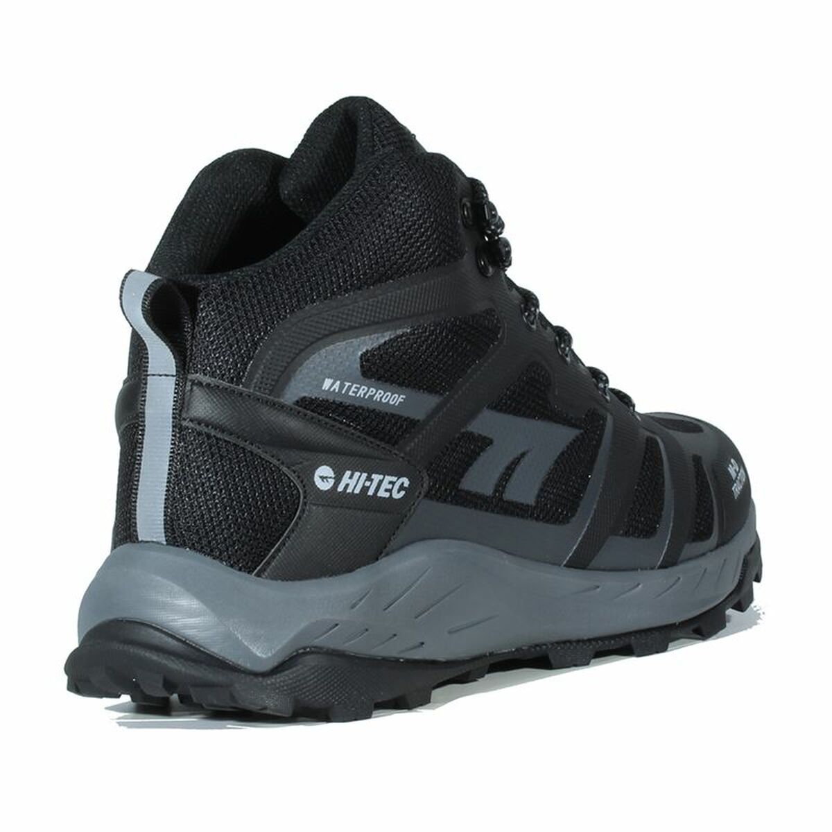 Hiking Boots Hi-Tec Toubkal Mid Waterproof Black-2