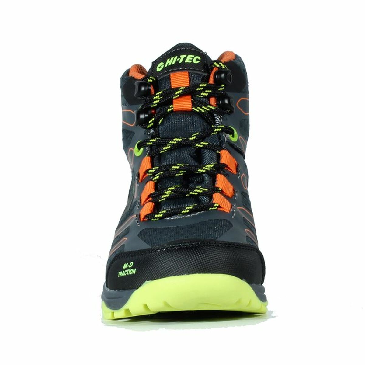 Hiking Boots Hi-Tec Toubkal Mid Waterproof Black Light grey-4