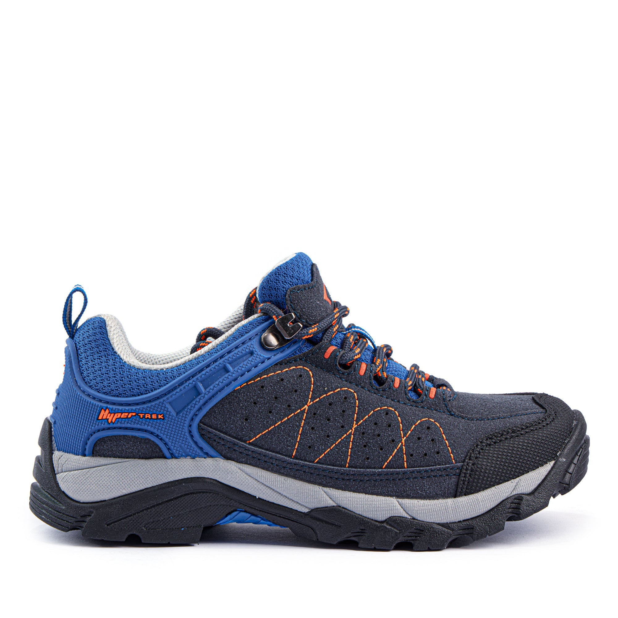 Pioneer Boys Outdoor Hiking Shoes Navy/Royal-0