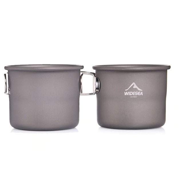 Camping Mug Outdoor Coffee Tea Aluminum Cup Tourism Tableware Picnic Cooking Supplies Equipment Tourist Trekking Hiking-2