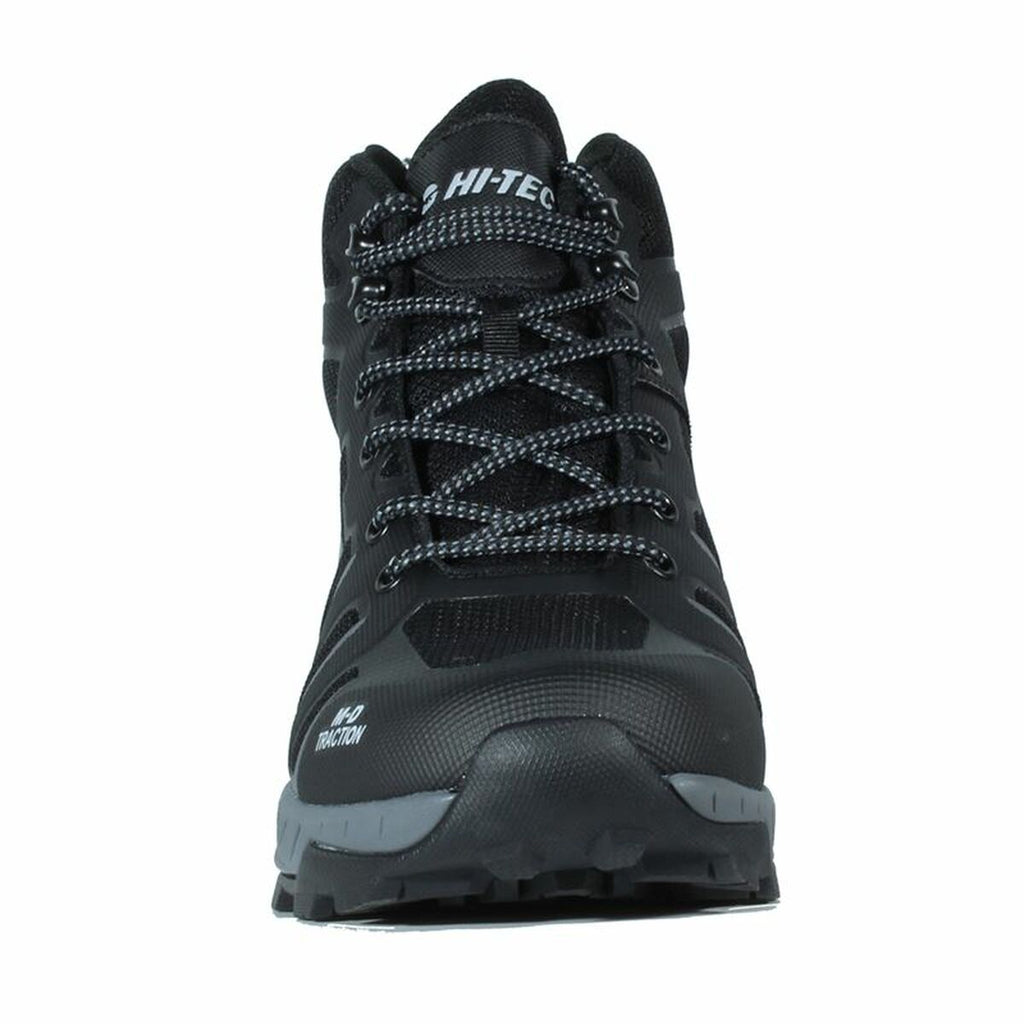 Hiking Boots Hi-Tec Toubkal Mid Waterproof Black-4